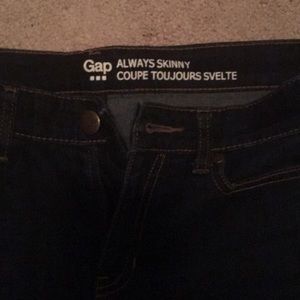 Gap straight leg jeans